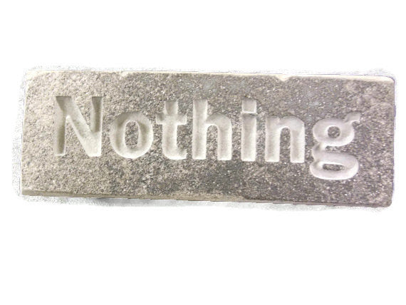 Personalized Paperweight Engraved Natural Stone "Nothing is ever carved in Stone" 6" x 2" X 1" Customized Gift